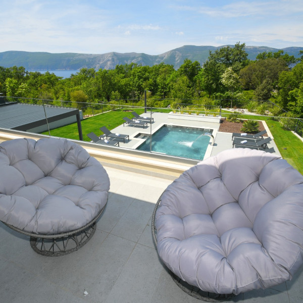 Villa Helena, Villa Helena with pool, Brzac, Krk, Croatia Brzac