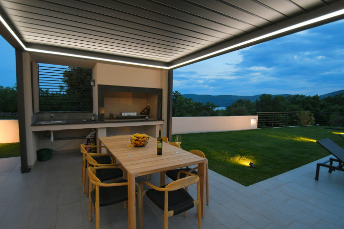 Exterior, Villa Helena with pool, Brzac, Krk, Croatia Brzac