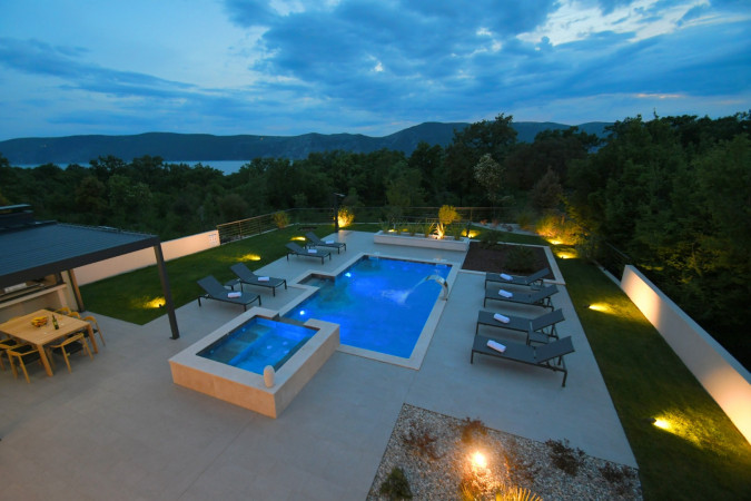 Exterior, Villa Helena with pool, Brzac, Krk, Croatia Brzac