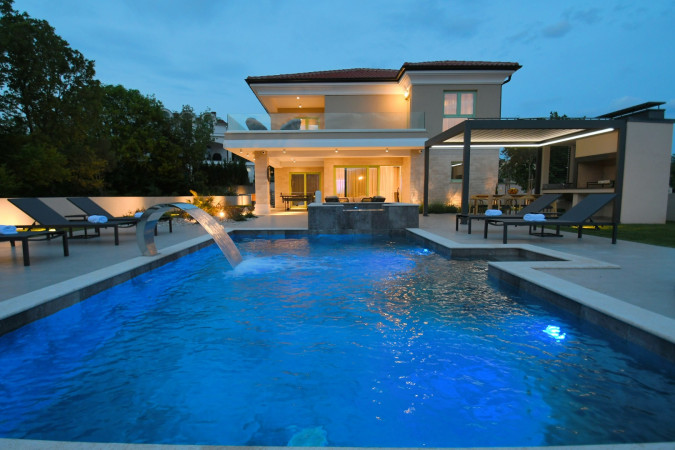 Exterior, Villa Helena with pool, Brzac, Krk, Croatia Brzac