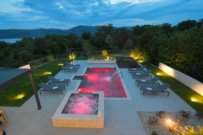 Exterior, Villa Helena with pool, Brzac, Krk, Croatia Brzac