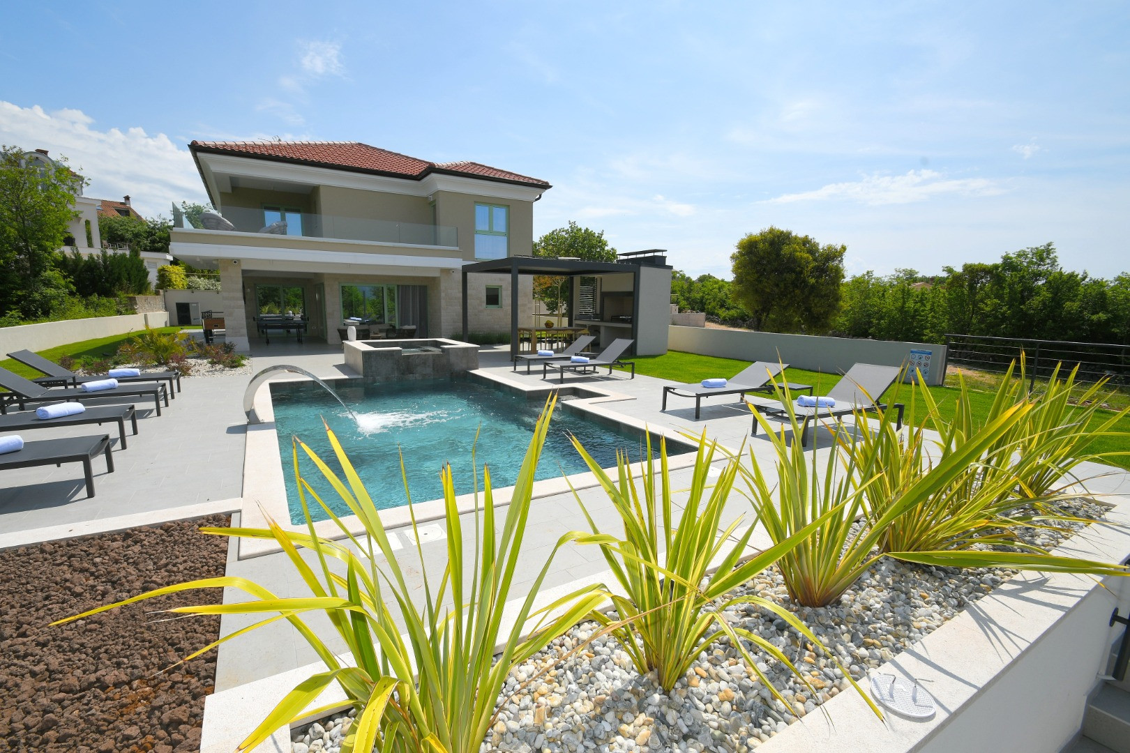 Luxurious Oasis on Krk - Enjoy an Exclusive Seaside Getaway, Villa Helena with pool, Brzac, Krk, Croatia Brzac
